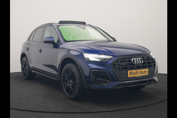 Audi Q5 50 TFSI e Advanced edition PHEV 300pk Dealer O.H. | Panodak | Head Up | Adaptive Cruise | 360 Camera | Bang & Olufsen | Matrix LED | Lederen Comfortstoelen Memory & Verwarmd | Keyless | Apple Carplay | Navigatie | DAB | Plug In Hybrid |