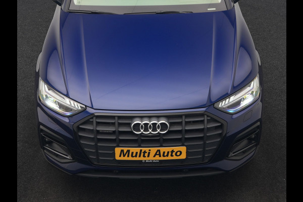 Audi Q5 50 TFSI e Advanced edition PHEV 300pk Dealer O.H. | Panodak | Head Up | Adaptive Cruise | 360 Camera | Bang & Olufsen | Matrix LED | Lederen Comfortstoelen Memory & Verwarmd | Keyless | Apple Carplay | Navigatie | DAB | Plug In Hybrid |