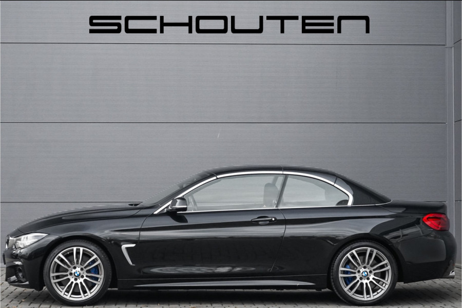 BMW 4 Serie Cabrio 440i M-Sport Nekverwarming H/K Trekhaak 19"