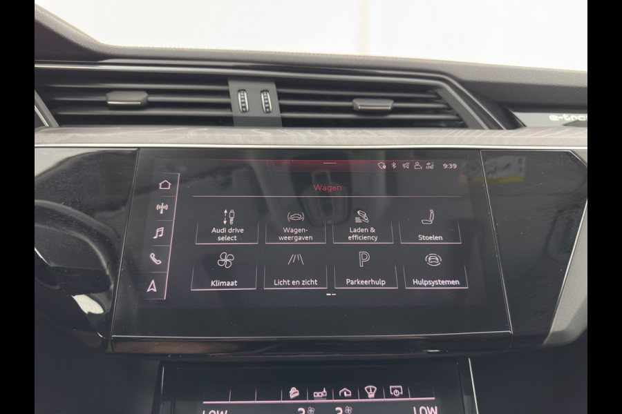 Audi e-tron 55 Quattro Advanced 95 kWh [ 3-Fase-11kW ] {SoH-91%} (INCL-BTW) *PANO | LEATHER | BANG&OLUFSEN | VIRTUAL-MIRRORS | HEAD-UP |  ADAPTIVE-CRUISE | FULL-LED | DIGI-COCKPIT | KEYLESS | MEMORY-PACK | TOPVIEW | HEATED-SPORTSEATS |  22''ALU*