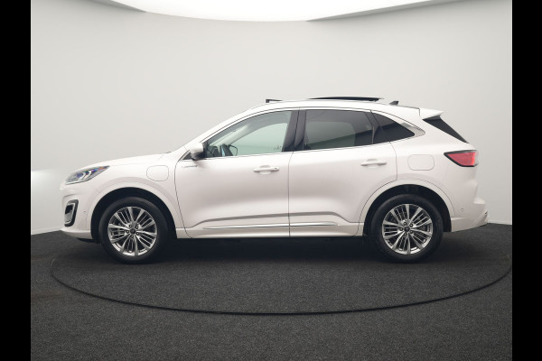 Ford Kuga 2.5 Vignale PHEV 225pk Dealer O.H. | Trekhaak Afn. | Panodak | Adaptive Cruise | Head Up | 360 Camera | Bang & Olufsen | Lederen Sportstoelen Memory & Verwarmd | Keyless | Achterbank Verwarmd | Blis | Stuur Verwarmd | Navigatie | DAB | Plug In Hybrid |