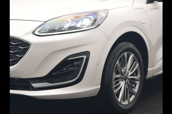 Ford Kuga 2.5 Vignale PHEV 225pk Dealer O.H. | Trekhaak Afn. | Panodak | Adaptive Cruise | Head Up | 360 Camera | Bang & Olufsen | Lederen Sportstoelen Memory & Verwarmd | Keyless | Achterbank Verwarmd | Blis | Stuur Verwarmd | Navigatie | DAB | Plug In Hybrid |