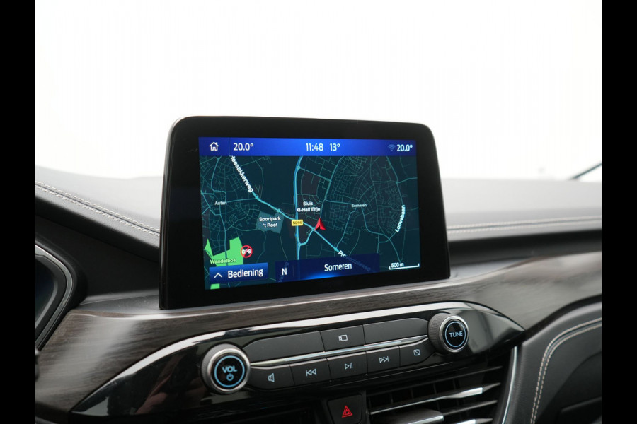 Ford Kuga 2.5 Vignale PHEV 225pk Dealer O.H. | Trekhaak Afn. | Panodak | Adaptive Cruise | Head Up | 360 Camera | Bang & Olufsen | Lederen Sportstoelen Memory & Verwarmd | Keyless | Achterbank Verwarmd | Blis | Stuur Verwarmd | Navigatie | DAB | Plug In Hybrid |