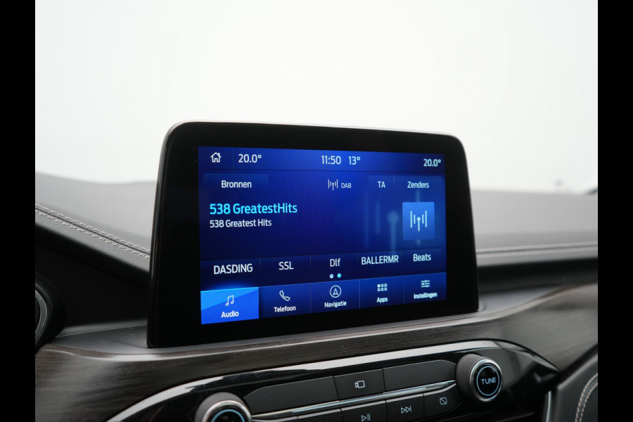 Ford Kuga 2.5 Vignale PHEV 225pk Dealer O.H. | Trekhaak Afn. | Panodak | Adaptive Cruise | Head Up | 360 Camera | Bang & Olufsen | Lederen Sportstoelen Memory & Verwarmd | Keyless | Achterbank Verwarmd | Blis | Stuur Verwarmd | Navigatie | DAB | Plug In Hybrid |