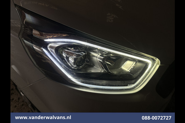 Ford Transit Custom 2.0 TDCI 130pk L2H1 Euro6 Airco | Camera | Cruisecontrol | LED | Stoelverwarming Parkeersensoren, Verwarmde voorruit, Bijrijdersbank, 2800kg trekvermogen