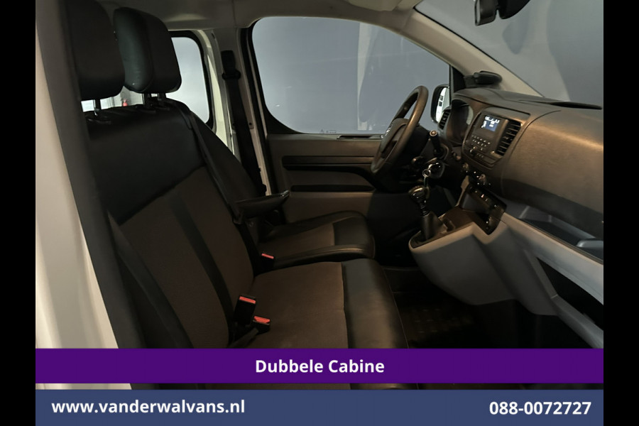Opel Vivaro 2.0 CDTI 123pk L3H1 Dubbele Cabine Euro6 Airco | 6-Zits | Camera | Cruisecontrol 2500kg Trekhaak, Parkeersensoren