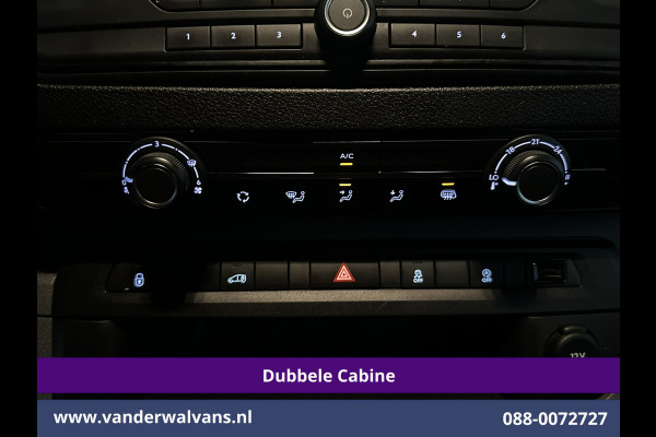 Opel Vivaro 2.0 CDTI 123pk L3H1 Dubbele Cabine Euro6 Airco | 6-Zits | Camera | Cruisecontrol 2500kg Trekhaak, Parkeersensoren