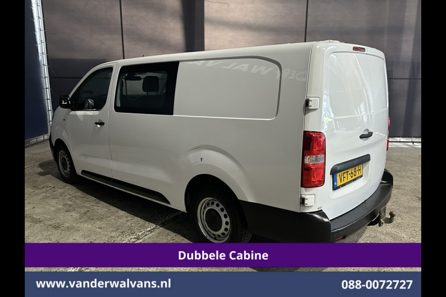 Opel Vivaro 2.0 CDTI 123pk L3H1 Dubbele Cabine Euro6 Airco | 6-Zits | Camera | Cruisecontrol 2500kg Trekhaak, Parkeersensoren