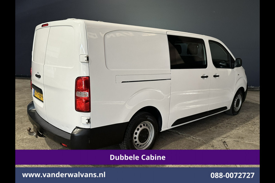 Opel Vivaro 2.0 CDTI 123pk L3H1 Dubbele Cabine Euro6 Airco | 6-Zits | Camera | Cruisecontrol 2500kg Trekhaak, Parkeersensoren