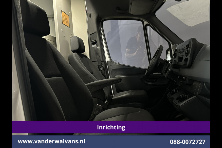 Mercedes-Benz Sprinter 311 CDI Automaat L3H2 *PostNL inrichting* Euro6 Airco | Camera | Schappen Doorloopdeur, 270 Gr. achterdeuren, Sidebars
