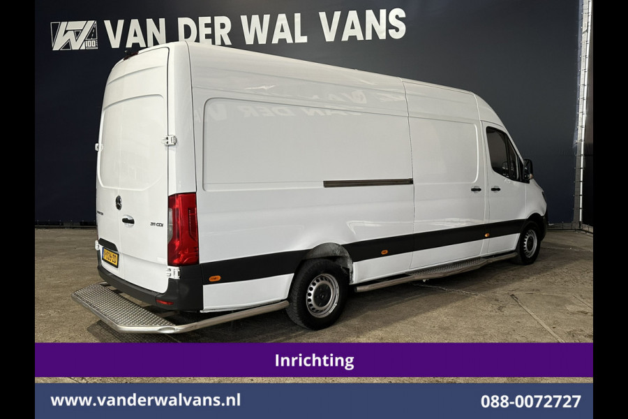 Mercedes-Benz Sprinter 311 CDI Automaat L3H2 *PostNL inrichting* Euro6 Airco | Camera | Schappen Doorloopdeur, 270 Gr. achterdeuren, Sidebars