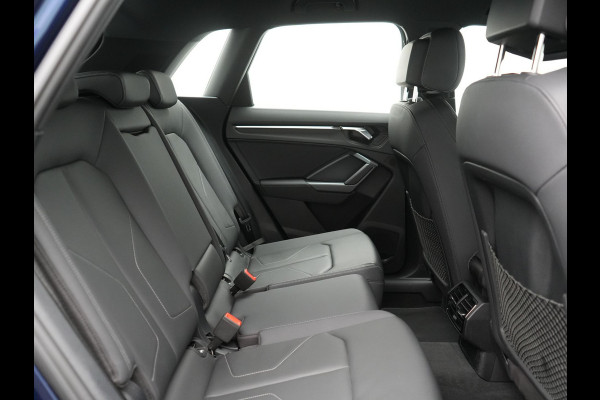 Audi Q3 45 TFSI e S-Line PHEV 245pk Dealer O.H Adaptive Cruise | Camera | Blis | S-line Interieur | Lederen Sportstoelen Verwarmd | Sportstuur | Navigatie | Virtual | DAB | 17"L.M |