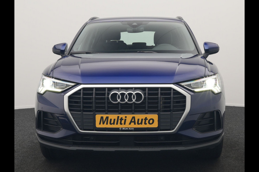 Audi Q3 45 TFSI e S-Line PHEV 245pk Dealer O.H Adaptive Cruise | Camera | Blis | S-line Interieur | Lederen Sportstoelen Verwarmd | Sportstuur | Navigatie | Virtual | DAB | 17"L.M |