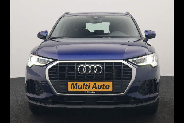Audi Q3 45 TFSI e S-Line PHEV 245pk Dealer O.H Adaptive Cruise | Camera | Blis | S-line Interieur | Lederen Sportstoelen Verwarmd | Sportstuur | Navigatie | Virtual | DAB | 17"L.M |