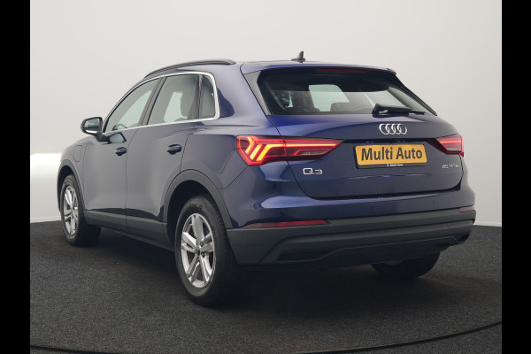 Audi Q3 45 TFSI e S-Line PHEV 245pk Dealer O.H Adaptive Cruise | Camera | Blis | S-line Interieur | Lederen Sportstoelen Verwarmd | Sportstuur | Navigatie | Virtual | DAB | 17"L.M |