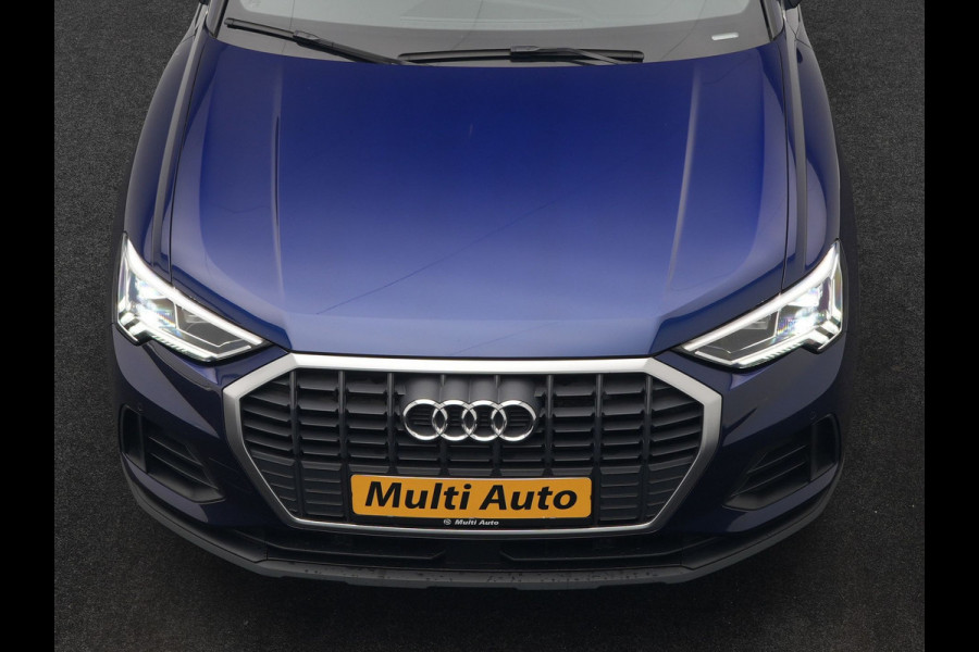 Audi Q3 45 TFSI e S-Line PHEV 245pk Dealer O.H Adaptive Cruise | Camera | Blis | S-line Interieur | Lederen Sportstoelen Verwarmd | Sportstuur | Navigatie | Virtual | DAB | 17"L.M |