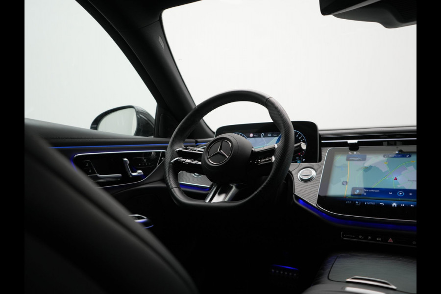 Mercedes-Benz E-Klasse Estate 300 e AMG Line PHEV 313pk INCL BTW Dealer O.H. | Trekhaak Af Fabriek | Adaptive Cruise | 360 Camera | Digital Light | Alcantara Sportstoelen Memory & Verwarmd | Sfeerverlichting | Keyless | Blis | Navigatie | DAB | Plug In Hybrid |