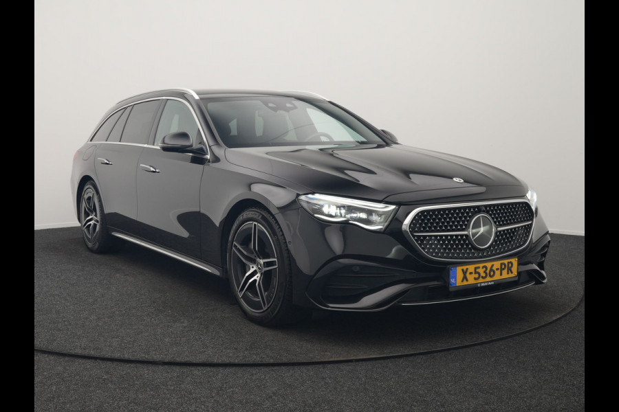 Mercedes-Benz E-Klasse Estate 300 e AMG Line PHEV 313pk INCL BTW Dealer O.H. | Trekhaak Af Fabriek | Adaptive Cruise | 360 Camera | Digital Light | Alcantara Sportstoelen Memory & Verwarmd | Sfeerverlichting | Keyless | Blis | Navigatie | DAB | Plug In Hybrid |