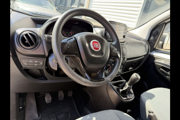 Fiat Fiorino 1.3 MJ Adventure / vaste prijs rijklaar € 9.950 ex btw / lease vanaf € 168 / euro 6 / bpm vrij / zilver metallic / airco / cruise / navi / schuifdeur / pdc achter !