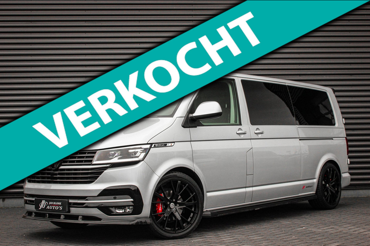 Volkswagen Transporter 2.0 TDI L2H1 150PK NEW LAGE BIJTELLING BULLI / LEDEREN BEKLEDING / DUBBEL CABINE / NAVIGATIE / ACTIVE