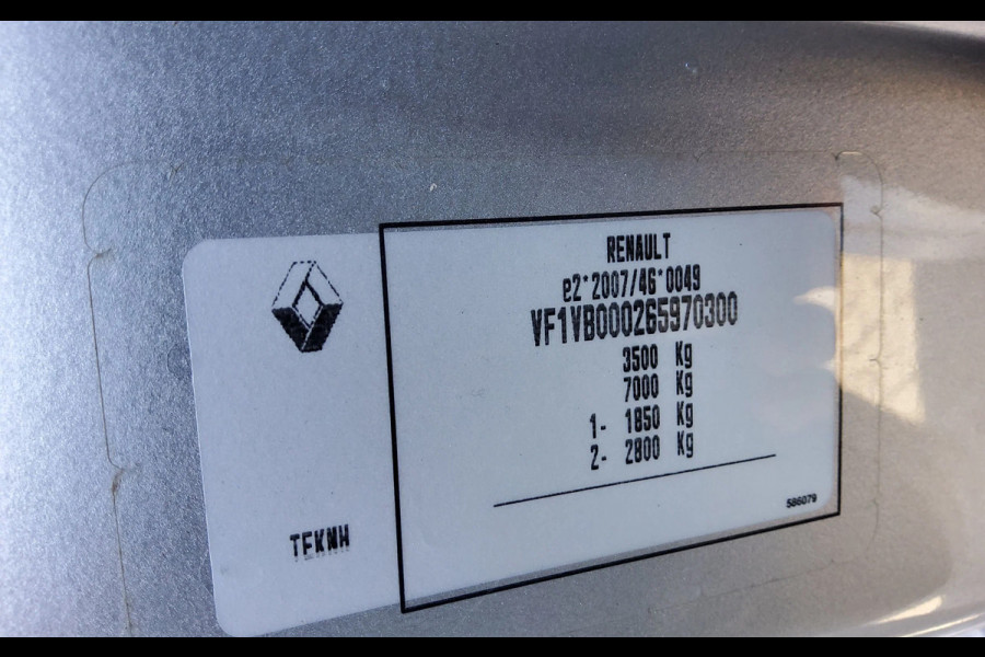 Renault Master 165 PK - V-78-PLN - EURO 6 - LAADBAK & LAADKLEP