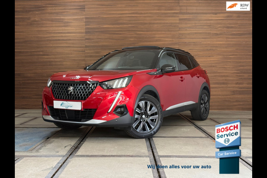Peugeot 2008 1.2 PureTech GT-line | Leder | 18 inch | Panoramadak | ACC | Dodehoek | Afneembare Trekhaak | Camera