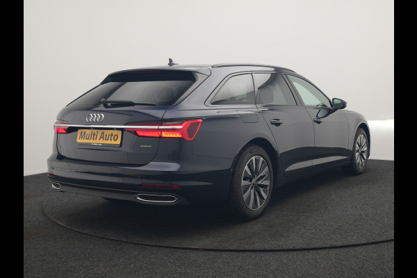 Audi A6 Avant 50 TFSI e Quattro Advanced edition PHEV 300pk Dealer O.H. | Adaptive Cruise | Camera | Lederen Sportstoelen Verwarmd | Stuur Verwarmd | Apple Carplay | Keyless | Virtual | Navigatie | DAB | Plug In Hybrid |