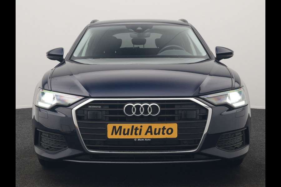 Audi A6 Avant 50 TFSI e Quattro Advanced edition PHEV 300pk Dealer O.H. | Adaptive Cruise | Camera | Lederen Sportstoelen Verwarmd | Stuur Verwarmd | Apple Carplay | Keyless | Virtual | Navigatie | DAB | Plug In Hybrid |