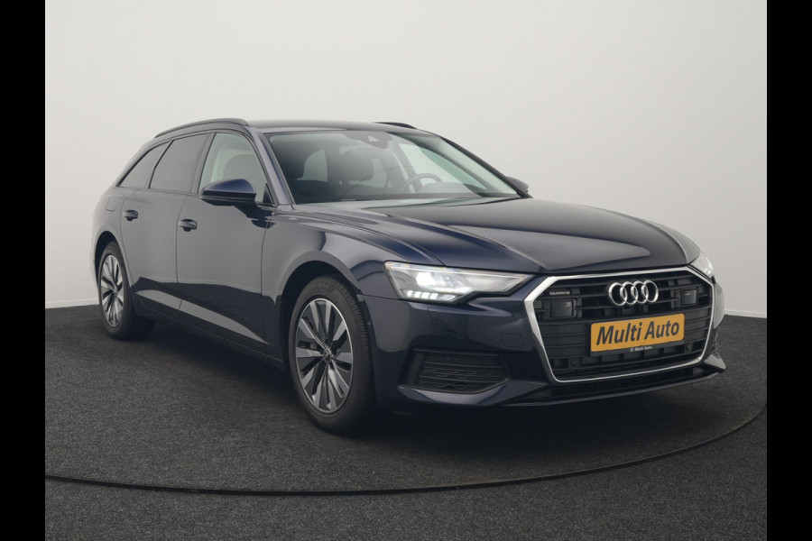Audi A6 Avant 50 TFSI e Quattro Advanced edition PHEV 300pk Dealer O.H. | Adaptive Cruise | Camera | Lederen Sportstoelen Verwarmd | Stuur Verwarmd | Apple Carplay | Keyless | Virtual | Navigatie | DAB | Plug In Hybrid |