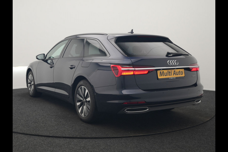 Audi A6 Avant 50 TFSI e Quattro Advanced edition PHEV 300pk Dealer O.H. | Adaptive Cruise | Camera | Lederen Sportstoelen Verwarmd | Stuur Verwarmd | Apple Carplay | Keyless | Virtual | Navigatie | DAB | Plug In Hybrid |