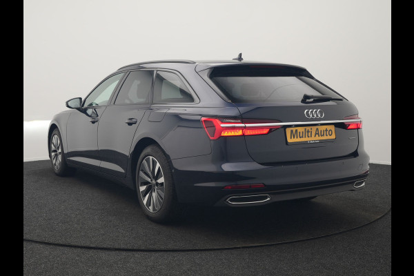 Audi A6 Avant 50 TFSI e Quattro Advanced edition PHEV 300pk Dealer O.H. | Adaptive Cruise | Camera | Lederen Sportstoelen Verwarmd | Stuur Verwarmd | Apple Carplay | Keyless | Virtual | Navigatie | DAB | Plug In Hybrid |