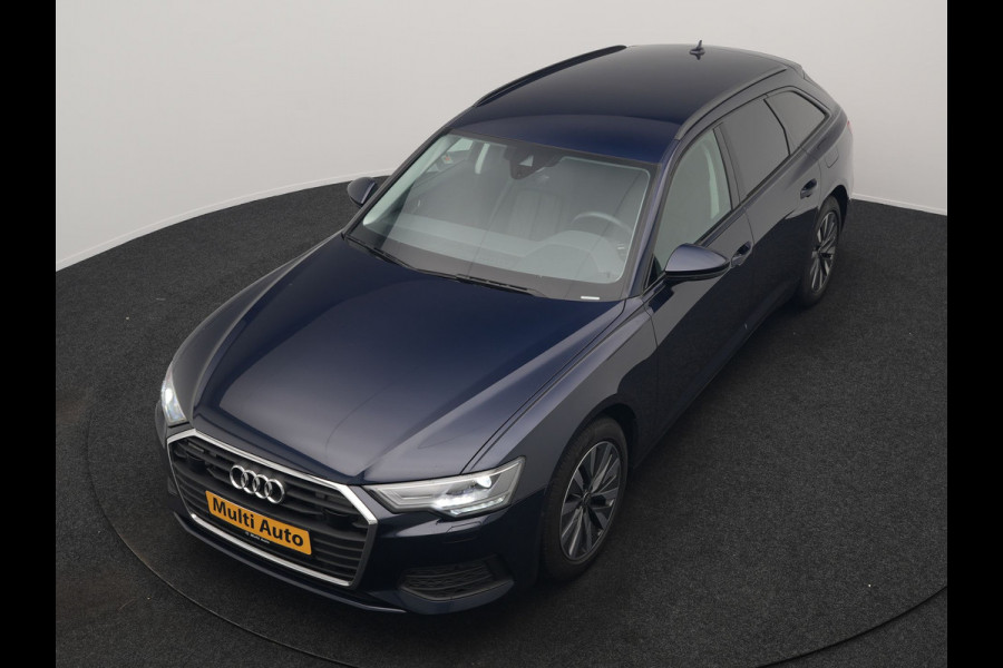 Audi A6 Avant 50 TFSI e Quattro Advanced edition PHEV 300pk Dealer O.H. | Adaptive Cruise | Camera | Lederen Sportstoelen Verwarmd | Stuur Verwarmd | Apple Carplay | Keyless | Virtual | Navigatie | DAB | Plug In Hybrid |