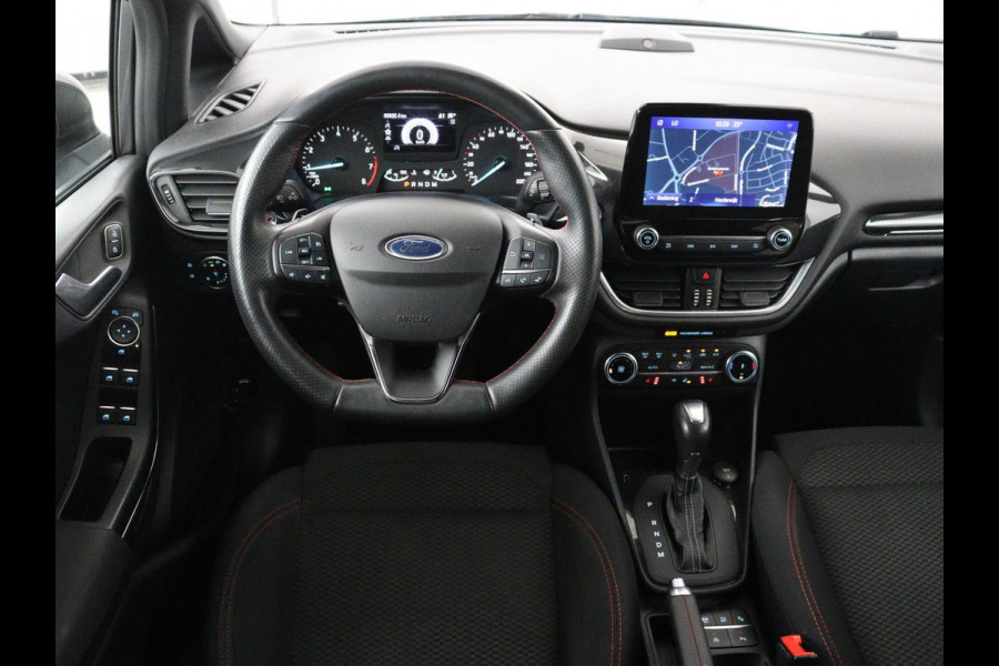 Ford Fiesta 1.0 EcoBoost ST-Line | Parkeersensoren | B&O | Automaat | Navigatie | Stoelverwarming | Stuurverwarming | LED | Bluetooth | Cruise control