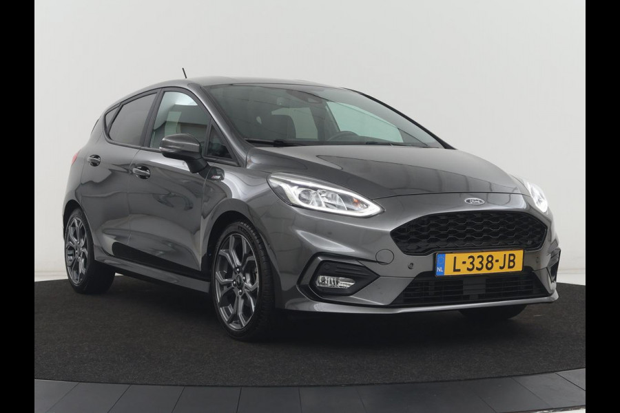 Ford Fiesta 1.0 EcoBoost ST-Line | Parkeersensoren | B&O | Automaat | Navigatie | Stoelverwarming | Stuurverwarming | LED | Bluetooth | Cruise control