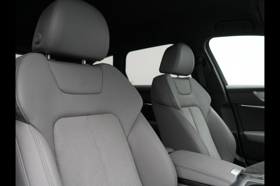 Audi A6 Avant 50 TFSI e Quattro S Line PHEV 300pk Dealer O.H. | Trekhaak Af Fabriek | Adaptive Cruise | Head Up | 360 Camera | Alcantara Sportstoelen Verwarmd | Stuur Verwarmd | Apple Carplay | Navigatie | Virtual | DAB | Plug In Hybrid