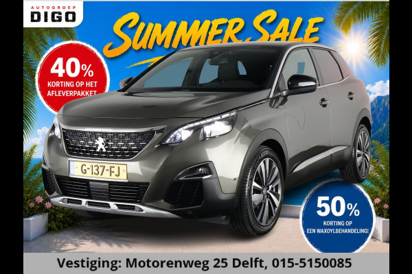 Peugeot 3008 1.6 GT-LINE 180 PK AUTOMAAT GARANTIE 9-2029* TREKHAAK.NAVI.LEDER ETC