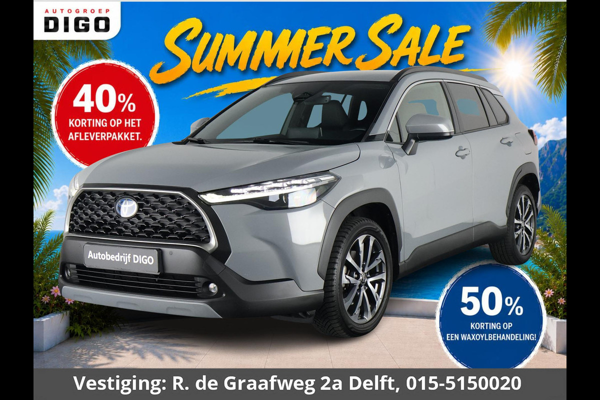 Toyota Corolla Cross 2.0 High Power Hybrid First Edition | Apple Carplay & AndroidAUTO | Stoelverwarming | BSM | Elektrische kofferbak |