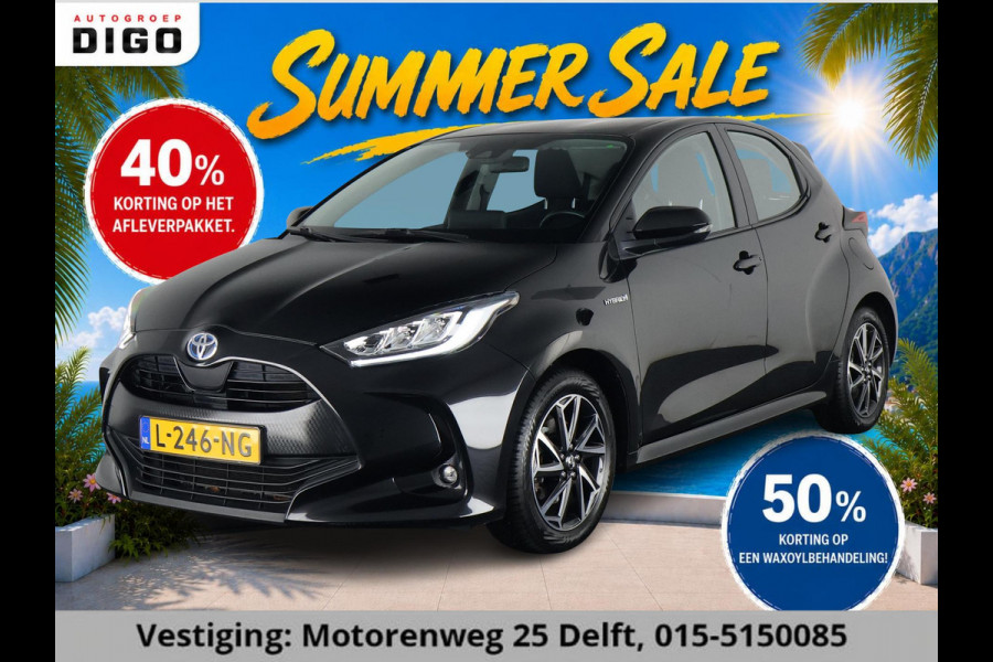 Toyota Yaris 1.5 HYBRID AUTOMAAT DYNAMIC GARANTIE 8-2031 CAMERA . APPLE CARPLAY & ANDROID AUTO . ELEKTRISCHE RAMEN V+A . KEYLESS START