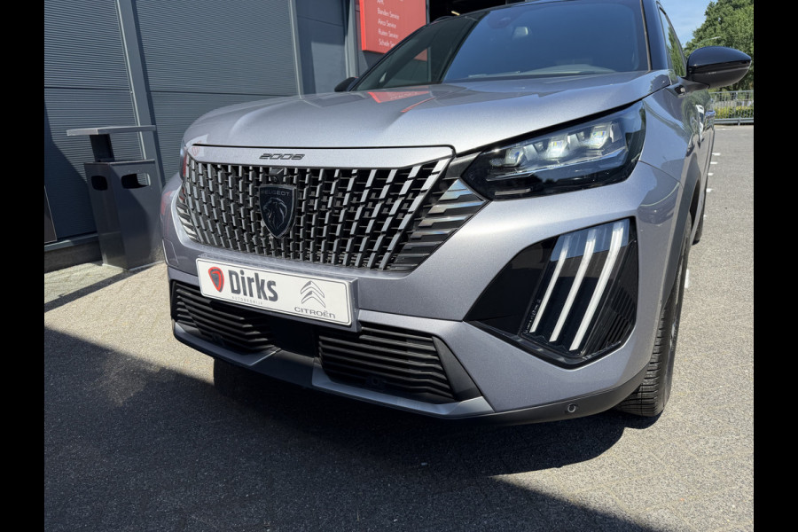 Peugeot 2008 145pk Hybrid GT (360gr Camera - Keyless Entry - LED - Parkeersensoren V+A - Adaptieve Cruise Controle - 17"incl 4S - Draadloos l