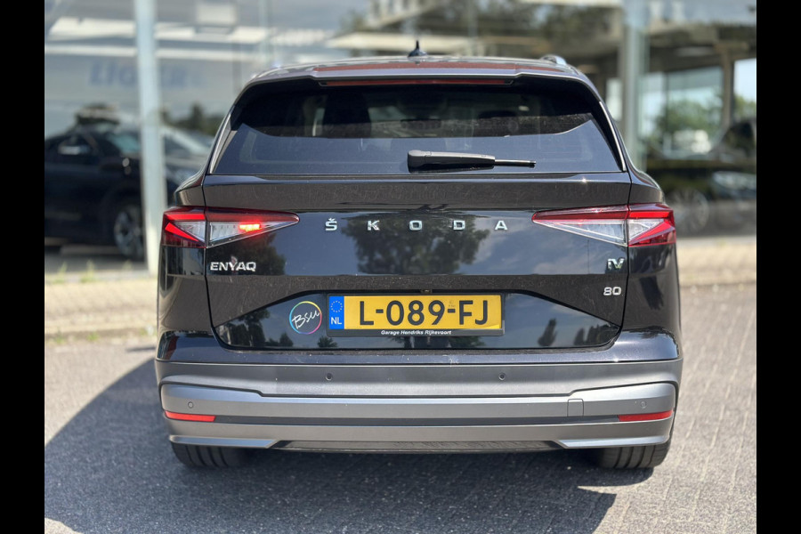 Škoda ENYAQ iV 80 | SOH: nnb | Assistentie Pakket Plus | Climate pakket | Comfort Pakket | Adaptive CC | Blind Spot | Stoel & stuur verwarming |