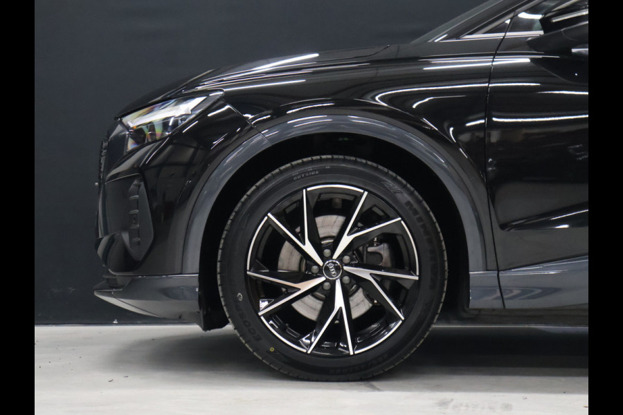 Audi Q4 e-tron 40 Launch edition S Competition 77 kWh [SCHUIFKANTELDAK, APPLE CARPLAY, CRUISE CONTROL, STOELVERWARMING, DIGITAL DASH, ELEKTRISCHE ACHTERKLEP, NAVIGATIE NIEUWSTAAT]