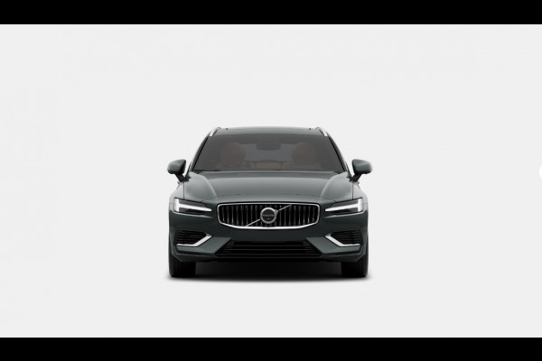 Volvo V60 T6 335PK Automaat Plug-in hybrid AWD Plus Bright Nappaleder/ Stoelventilatie en verwarming/ Head-up display/ Harman Kardon audio/ Elektrisch bedienbare stoelen met geheugen/ 360 camera/