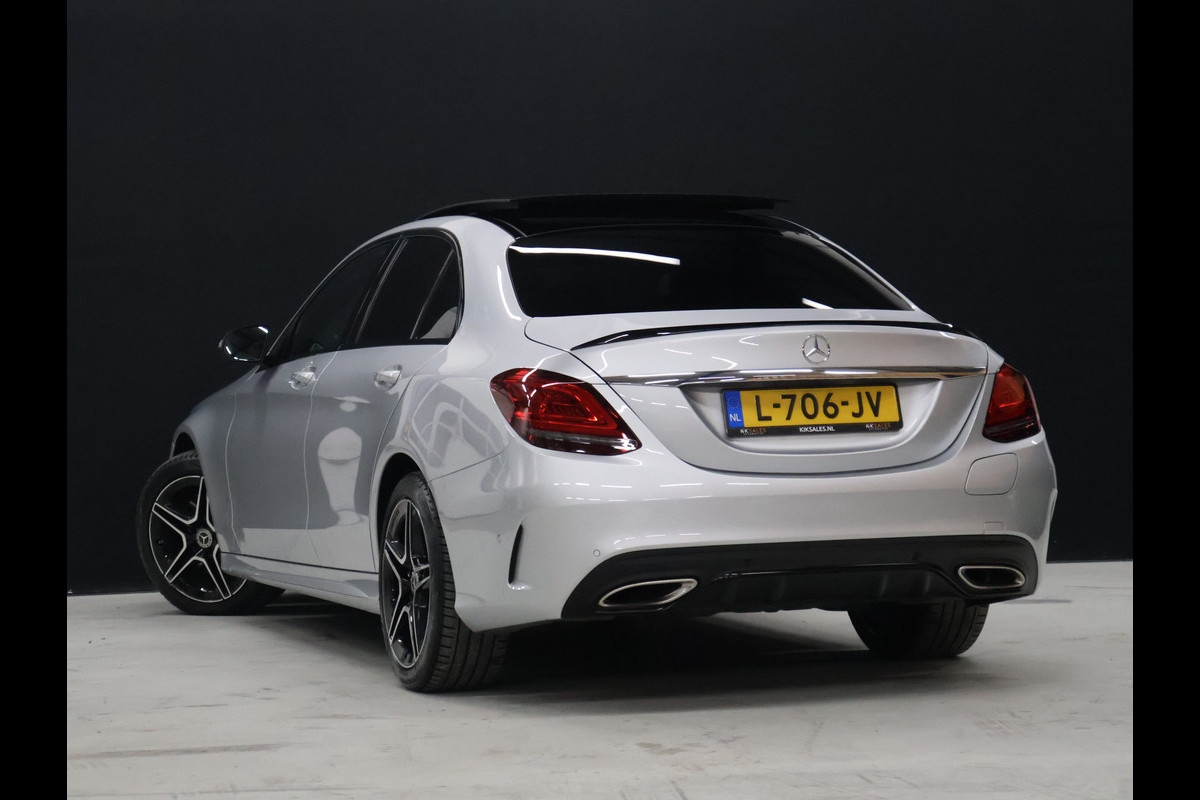 Mercedes-Benz C-Klasse 300 e Business Solution AMG Limited [SCHUIFKANTELDAK, APPLE CARPLAY, STOELVERWARMING, SFEER VERLICHTING, 360 CAMERA, PDC V+A, CRUISE CONTROL, DIGITAL DASH]