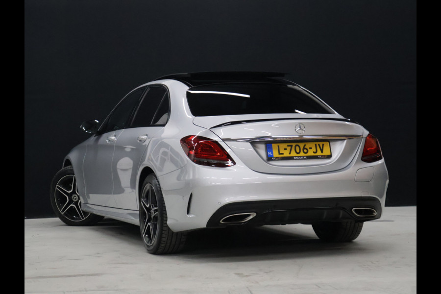 Mercedes-Benz C-Klasse 300 e Business Solution AMG Limited [SCHUIFKANTELDAK, APPLE CARPLAY, STOELVERWARMING, SFEER VERLICHTING, 360 CAMERA, PDC V+A, CRUISE CONTROL, DIGITAL DASH]