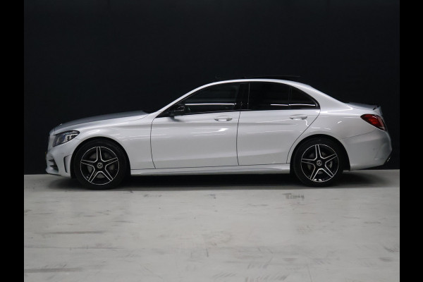 Mercedes-Benz C-Klasse 300 e Business Solution AMG Limited [SCHUIFKANTELDAK, APPLE CARPLAY, STOELVERWARMING, SFEER VERLICHTING, 360 CAMERA, PDC V+A, CRUISE CONTROL, DIGITAL DASH]