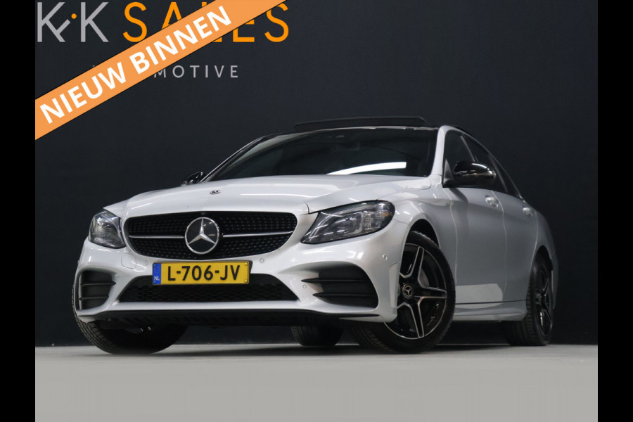 Mercedes-Benz C-Klasse 300 e Business Solution AMG Limited [SCHUIFKANTELDAK, APPLE CARPLAY, STOELVERWARMING, SFEER VERLICHTING, 360 CAMERA, PDC V+A, CRUISE CONTROL, DIGITAL DASH]
