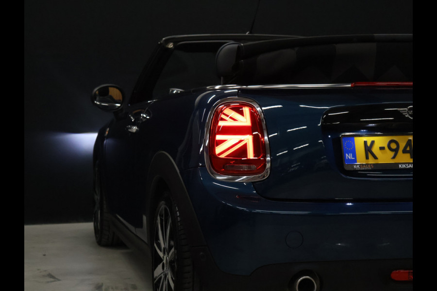 MINI Cabrio 1.5 Cooper Sidewalk Edition [APPLE CARPLAY, HARMAN KARDON, STOELVERWARMING, HEAD UP, DIGITAL DASH, CAMERA, CRUISE CONTROL, PDC V+A, NAVIGATIE, NIEUWSTAAT]