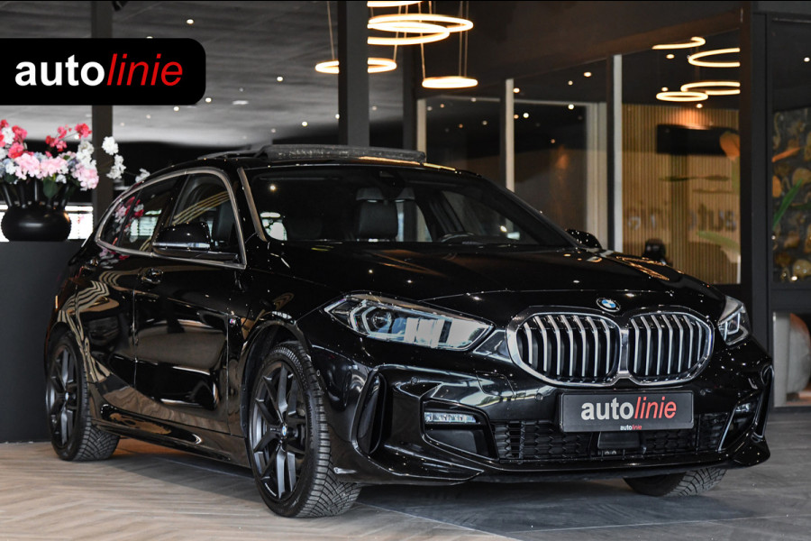BMW 1-serie 120i M-Sport, Pano, Led, Sfeer, Virtual, Leder, Camera!