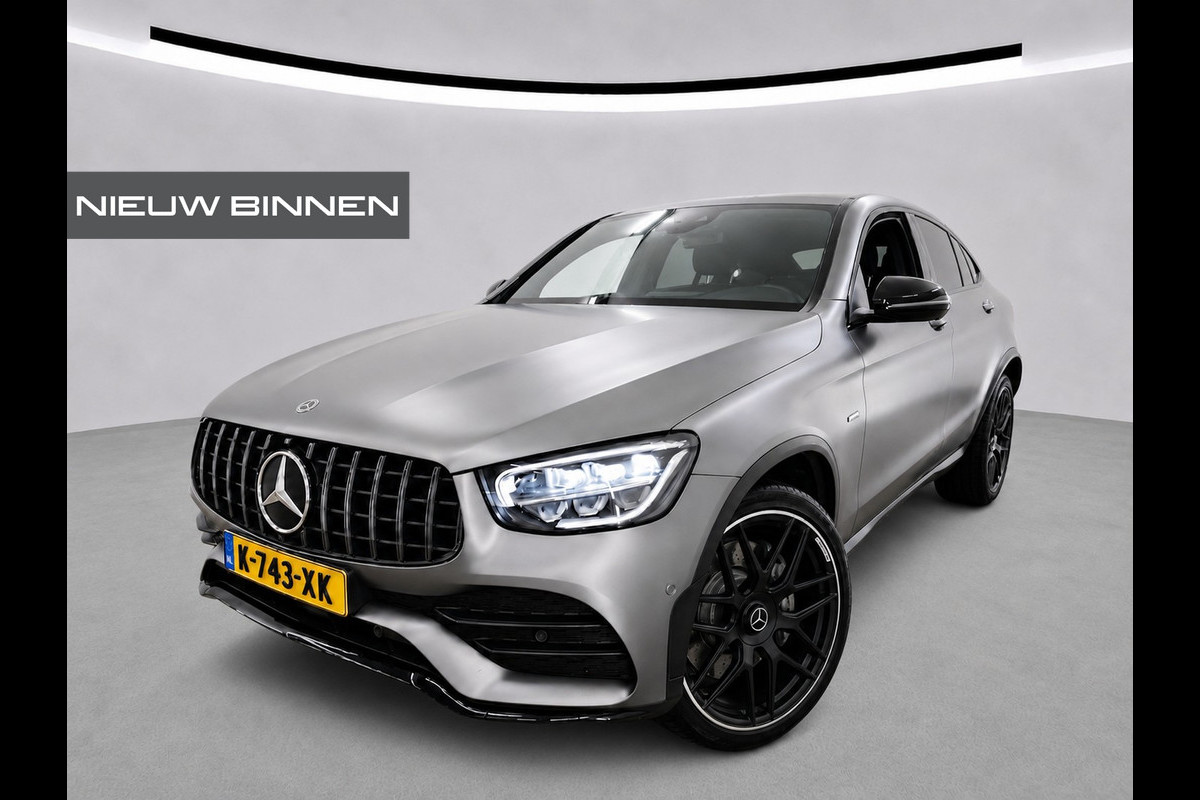 Mercedes-Benz GLC Coupé 300e 4MATIC Business Solution AMG | Magno | Stoelverwarming | Cruise Control | Ambiance Verlichting | Camera | Navigatie | Keyless | LED |