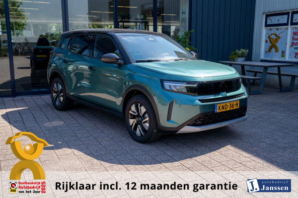 Opel Frontera Electric GS 44 kWh|Prijs incl. 12 mnd garantie|PDC Camera DAB Carplay LMV Blind spot NAV Bluetooth